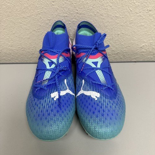 Puma Future 7 Ultimate MXSG Bluemazing Peppermint 107918-01 Men's Size 9.5 - Picture 4 of 7