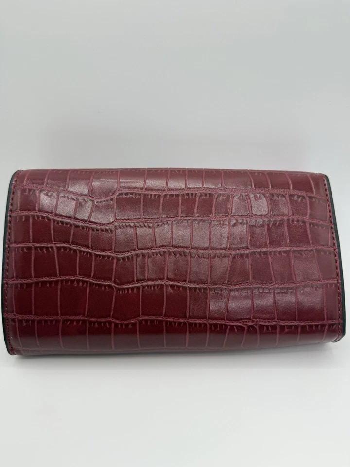 Banana Republic Red Wallet gator print women - Изображение 3 из 4