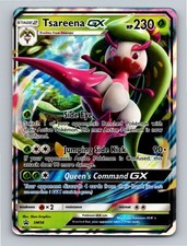 Tsareena GX - SM56 Holo Promo Sun & Moon Promo Pokemon Lightly Played