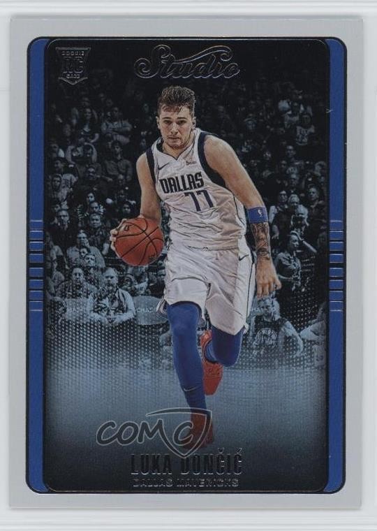 2018-19 Panini Chronicles Studio Luka Doncic #296 oh4