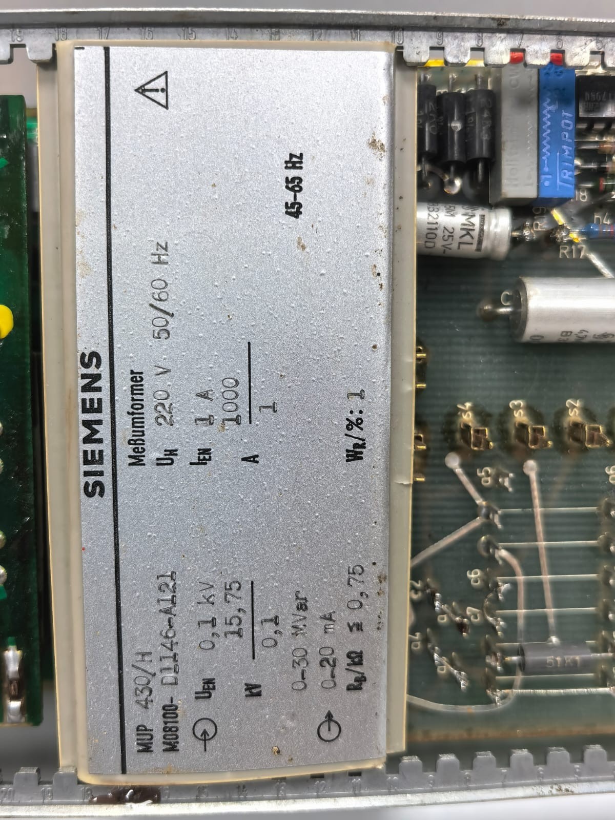 Siemens M08100-D1146-A121 SIEMENS M08100-D1146-A121 PCB BOARD MUP 430/H 2