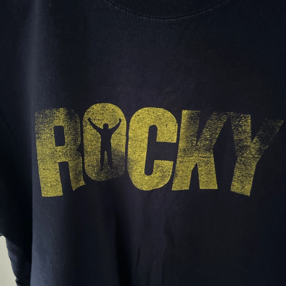 Camiseta vintage rocky balboa hombre xl On The Fruit Of The Loom Foto 2 de 4