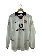 NIKE long sleeve T t-shirt M polyester White F20206DHA Used