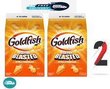 (2 PACK) Goldfish Flavor Blasted Xtra Cheddar...
