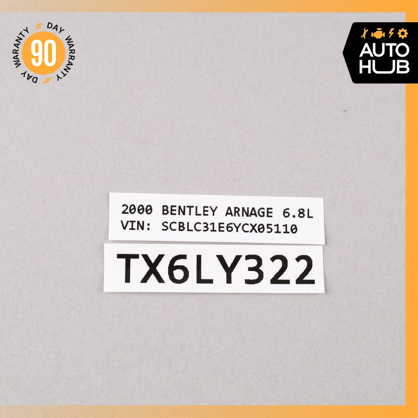 Bentley Arnage Le Mans Series 2000-2002 Dashboard center panel