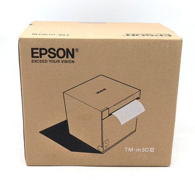 Epson TM-m30III POS Receipt Printer USB & Ethernet w/ IOS (C31CK50011)