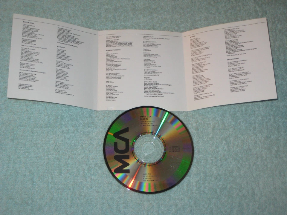 Steely Dan Gaucho early Japan-for-USA CD (MCA, 1980) no barcode, Babylon Sisters - Image 3 of 4