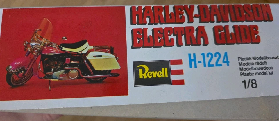 Revell Harley Davidson Electra Glide H-1244 von 1981 - Bild 4 von 4