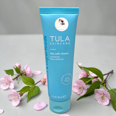 TULA Skincare The Cult Classic Purifying Face Cleanser 1 oz Travel Size Sealed