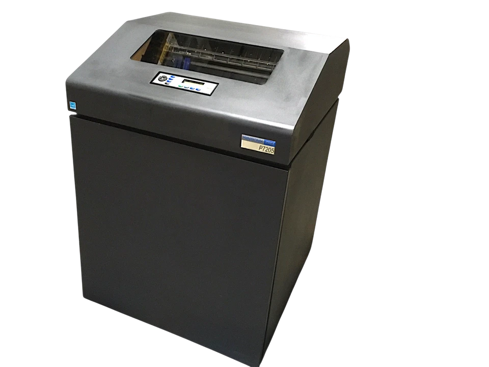 Printronix P7205 Line Matrix Printer Ethernet Parallel Serial - Image 3 of 4