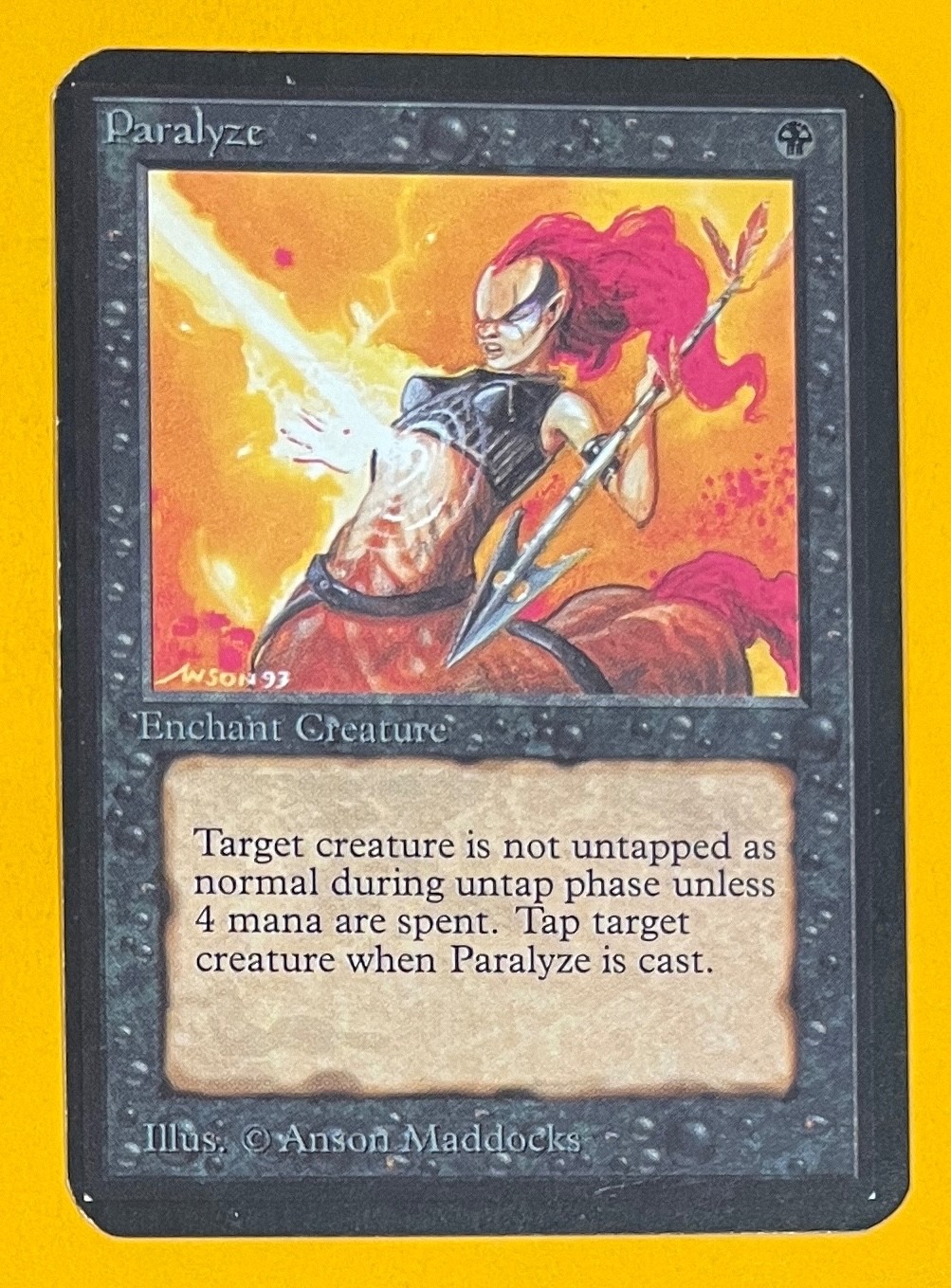 MTG PARALYZE Alpha (OldManMTG 013-707)