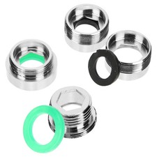 4 Pcs Copper Faucet Adapter Kit Sink Hose Adapter For Portable Dishwasher