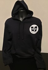 Wu Tang Clan-Protect Ya Neck Black Hoodie Adult Size Large NEW