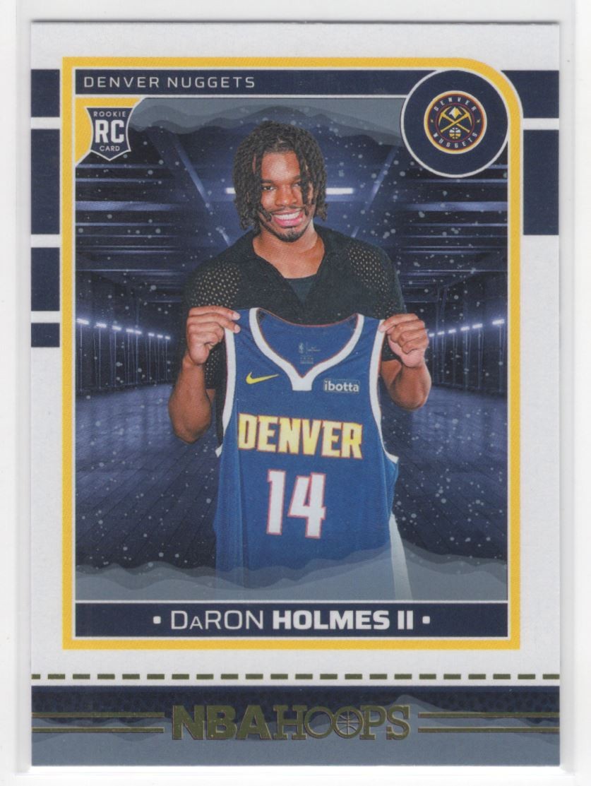 #252 DaRon Holmes II 2024-25 Hoops Winter RC Denver Nuggets