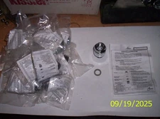 Lot of 12- Alson's High Quality Vacuum Breaker 4900, Brass, Chrome Plated!