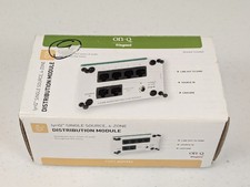 On-Q Legrand LyriQ AU7396 Single Source 4-Zone Audio Distribution Module White