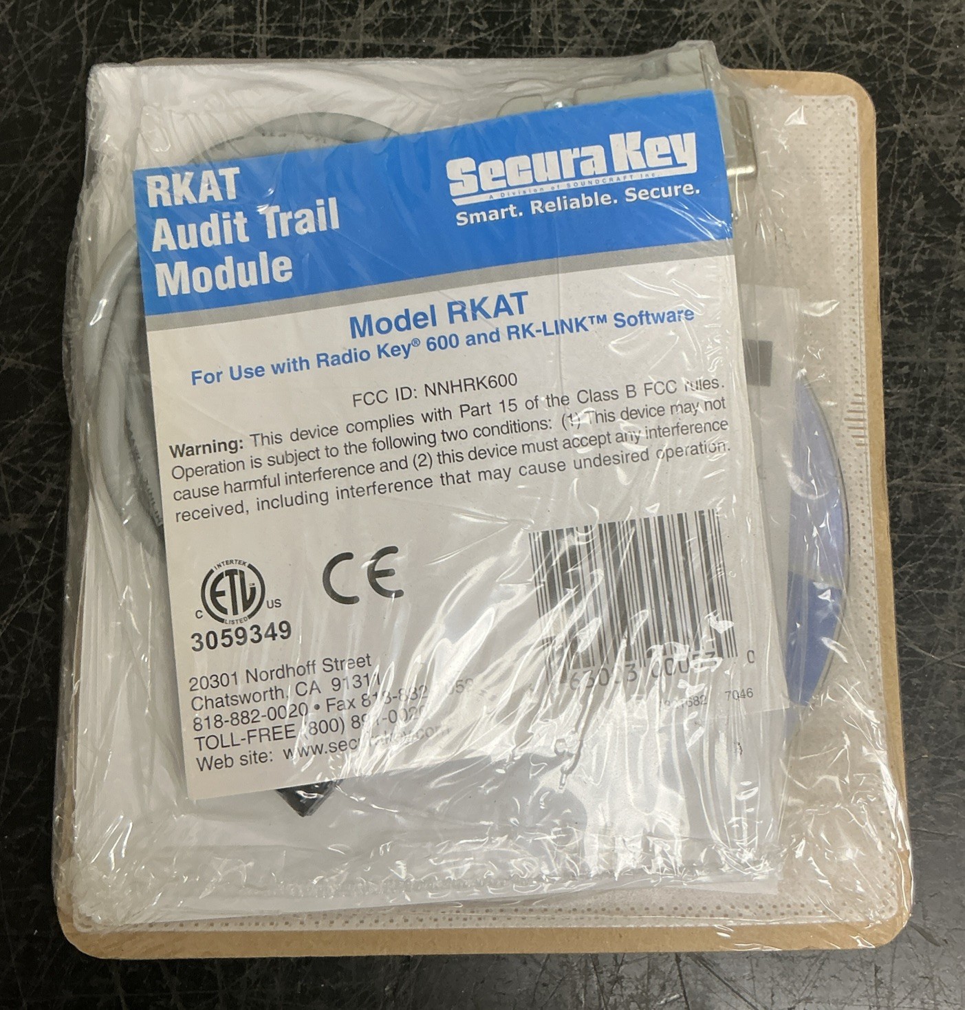 SecuraKey RKAT Audit Trail Module