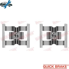 ACCESSORY KIT DISC BRAKE PAD 109-0031 FOR VW TOUAREG AUDI Q7/Van PORSCHE 2.5L