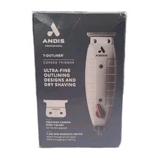 Andis #04780 T-Outliner Trimmer High Speed Motor Contoured Grip 7200SPM/  NEW