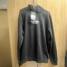 Barbour International Hoodie Black - MOL0499BK31