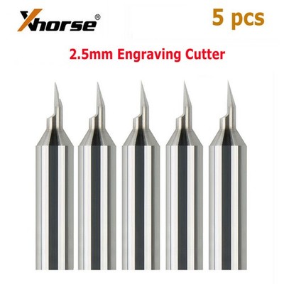 5x Xhorse 2.5mm Engraving Cutter XCCD30GL for Condor XC-Mini Plus II
