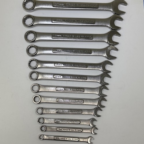 Craftsman USA Metric 46995 Wrench Set 10-Pcs in Carry Store Case + 6mm & 7mm V^ - 第 4/8 張圖片