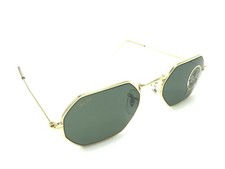 Vintage B L Ray-Ban W1535 VVAS Gold Metal Sunglasses USA G-15 Green Lens NOS