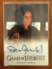 Souad Faress &middot; Game of Thrones &middot; High Priestess &middot; Sammelkarte &middot; Autogramm