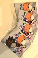 DEATH NOTE Wafer Soichiro Yagami Matsuda Moki Set of 4