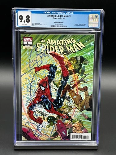Amazing Spider-Man #1 CGC 9.8 (2018) - Larsen Remastered Edition 1:1000