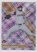 2019 Panini Elite Extra Edition Aspirations Purple 15/250 Matt Cronin #87 s3g