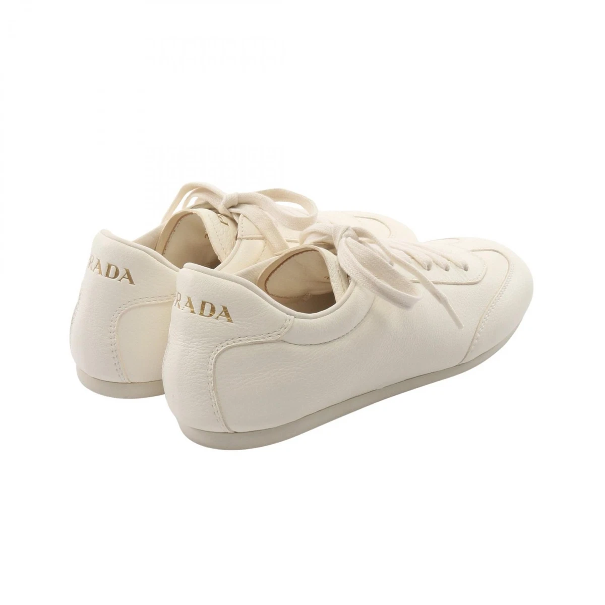 PRADA Sneaker Leder weiß #6 gebraucht Damen