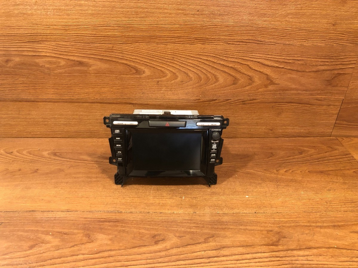 2007-2008 MAZDA CX-7 CX7 NAVIGATION 6 DISC CD RADIO PLAYER DISPLAY