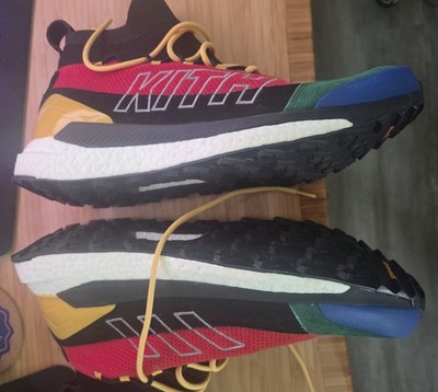 Adidas KITH Shoes RARE Red Black Blue Green Yellow Mens US 12 Sneakers