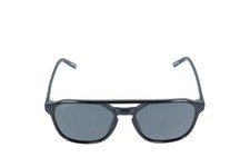 WMP Hunter Black Aviator Polarized Sunglasses 55-20-142