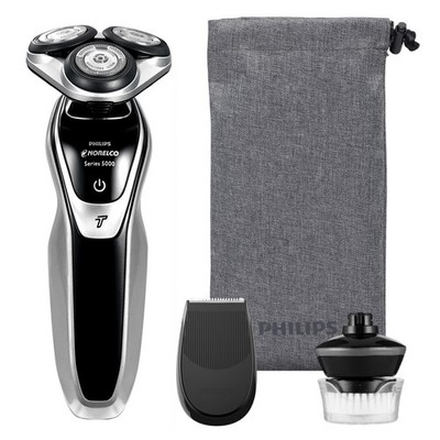 Philips S5370/04 Series 5000 Electric Shaver with Click Trimmer＆Turbo Function