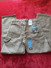 Dickies Carpenter Jean Relaxed Fit Straight olive 30x30 Mens Work Double Knee