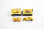 Moko Lesney Matchbox Diecast Miniatures No 24 & 28 Boxed