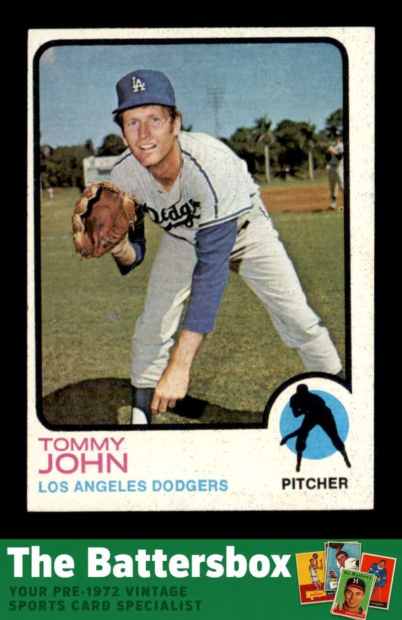 1973 Topps #258 Tommy John   EX+ X3750777
