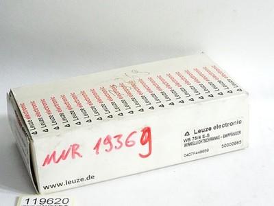 Leuze electronic Winkellichtschranke-empfänger WS75/4E-S 50000665 / Neu OVP