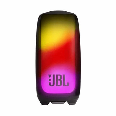 JBL Pulse 5 Bluetooth Illuminated LED Light Show Portable Speaker, Black