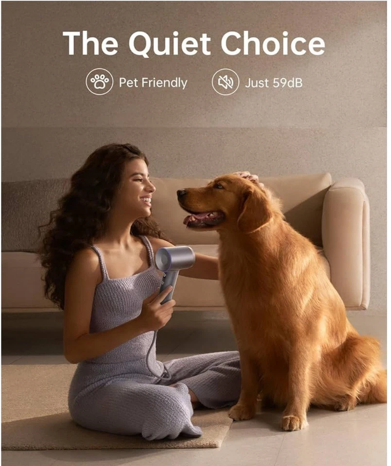 Laifen Swift Secador de Pelo con Difusor, Alta Velocidad 200M Secador Iónico con 110 Foto 4 de 4