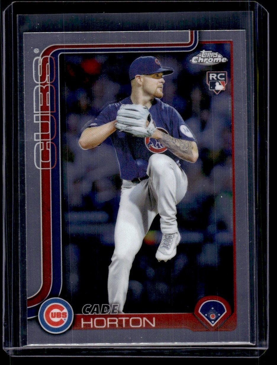 2025 Topps Chrome Update Cade Horton RC Chicago Cubs #24
