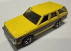 Vintage Hot Wheels Dodge Aries Station Wagon Blackwalls BW Woody Car 1981 Yellow