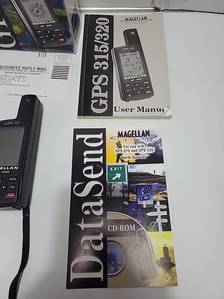 Magellan Handheld GPS 315 12 Channel Navigator For The Great Outdoors - Image 3 of 4