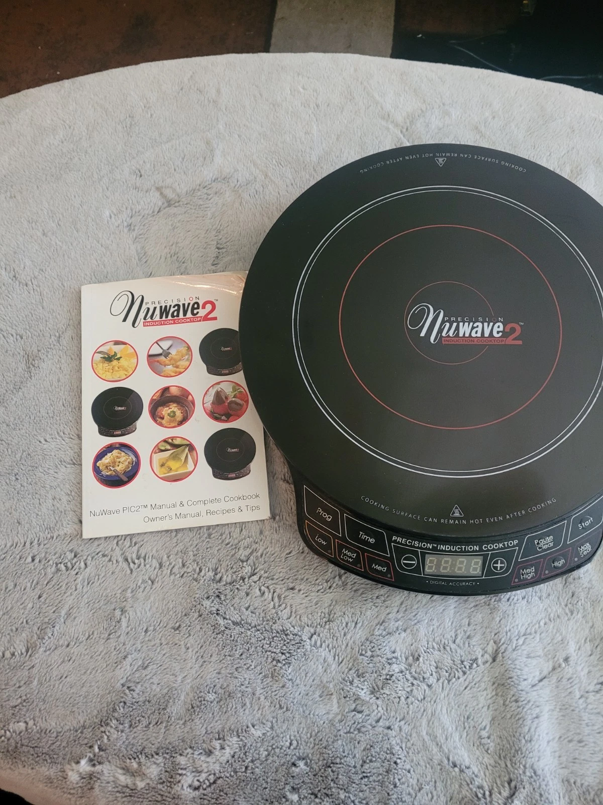 NuWave 2 Precision Induction Cooktop Countertop Burner 30151-CR Tested Working