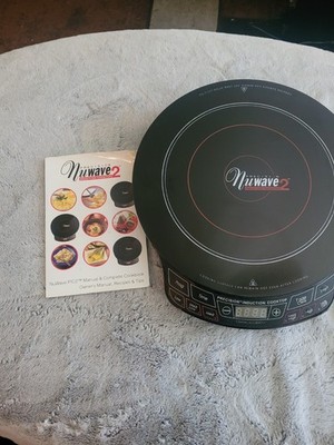 NuWave 2 Precision Induction Cooktop Countertop Burner 30151-CR Tested Working