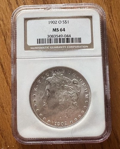 1902-O Morgan Silver Dollar $1 - NGC MS64