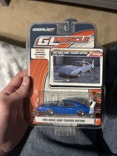 New Greenlight GL Muscle Series 9 1969 Dodge HEMI Charger Daytona in Blue