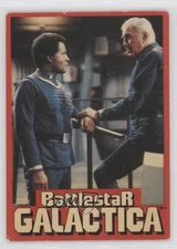 1978 Wonder Bread Battlestar Galactica Commander Adama and Colonel Tigh #18 0l4h